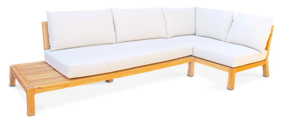 INBALI | Dojo | Solid teak outdoor sofa